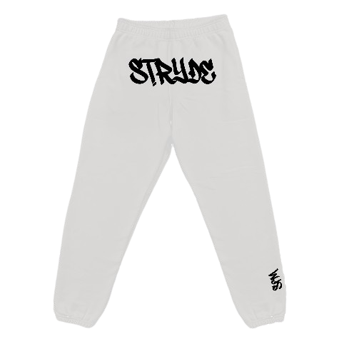 White/Black Stryde SFM design pants